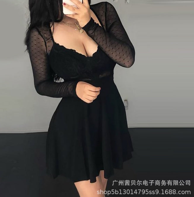 Lacey Long Sleeve Dress
