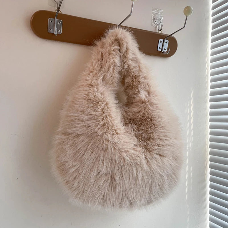 Furry Shoulder Bag