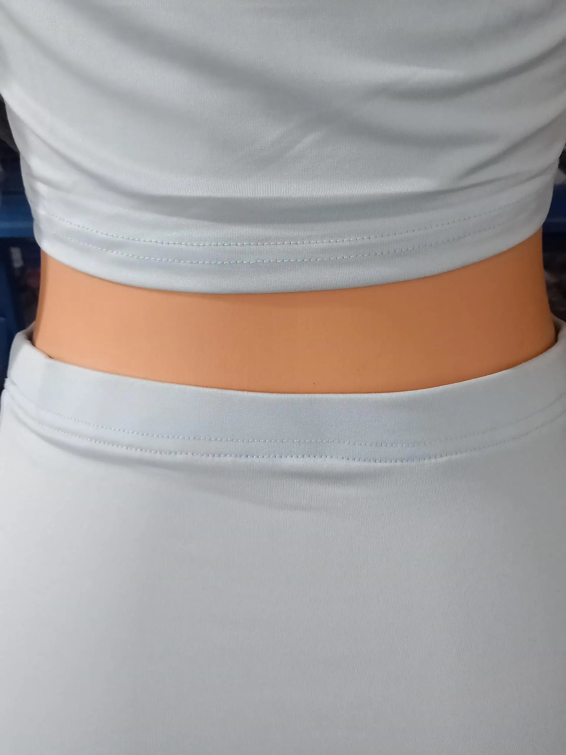 Casual 2pc Skirt & Shirt Set