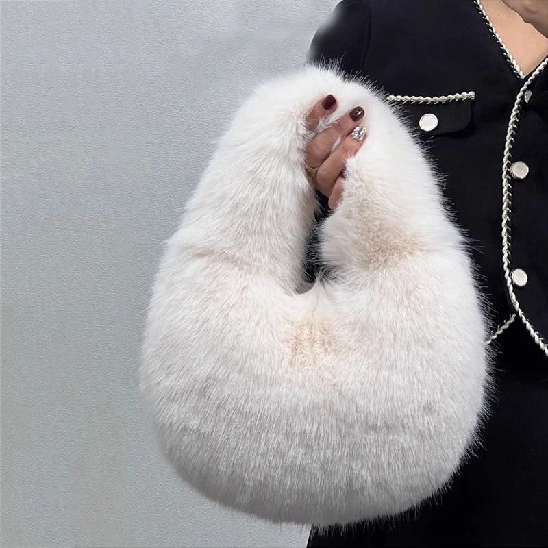 Furry Shoulder Bag